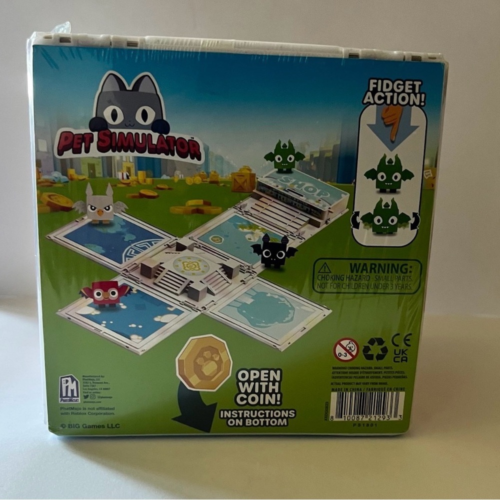 Pet Simulator Lucky Block Playset by Big Games - Blue - Picture 2 of 4